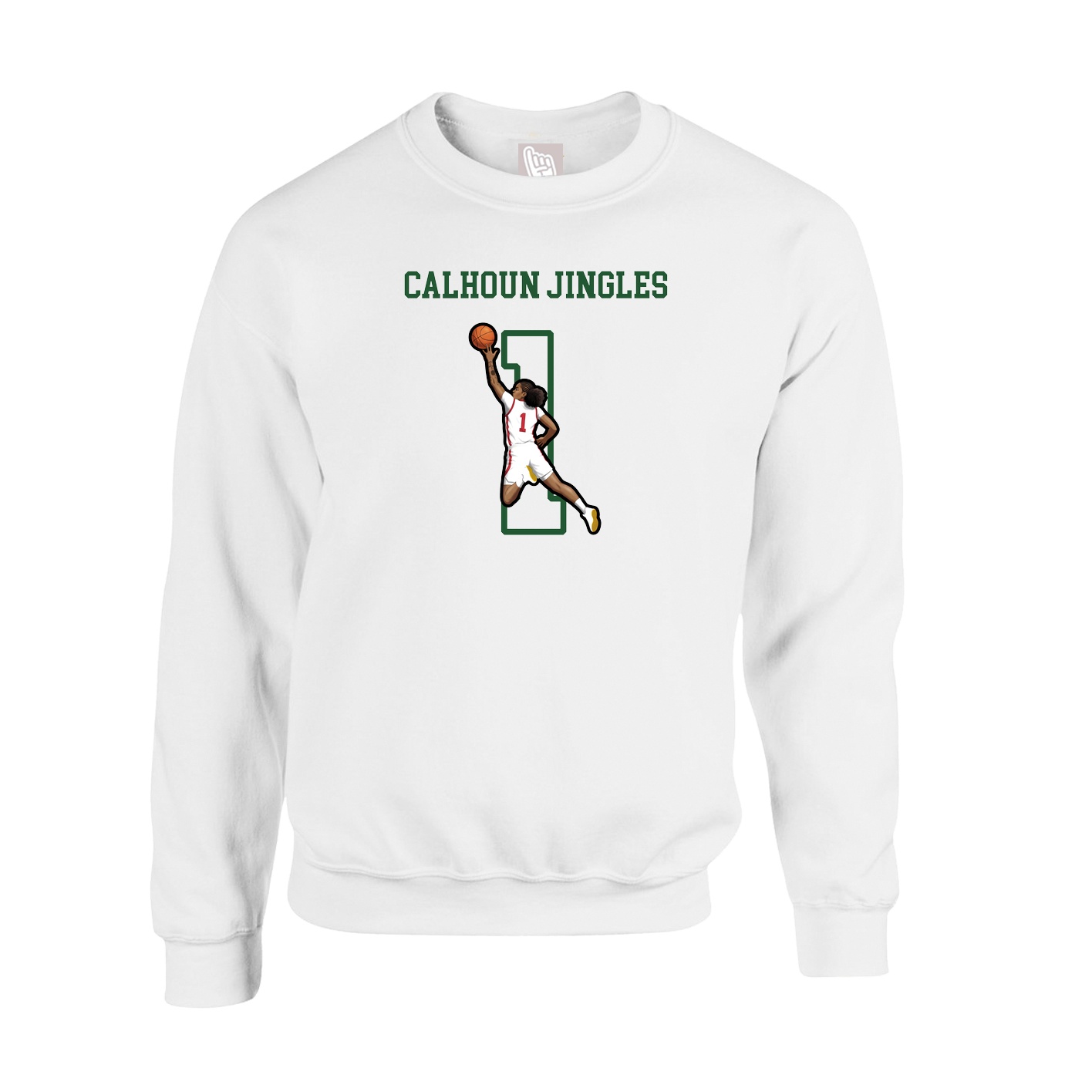 Fleece Crew — Shirsey in White