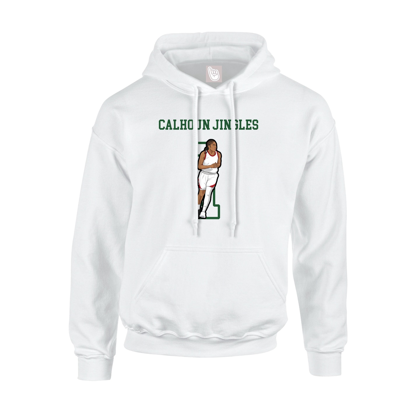 Hoodie — Shirsey in White