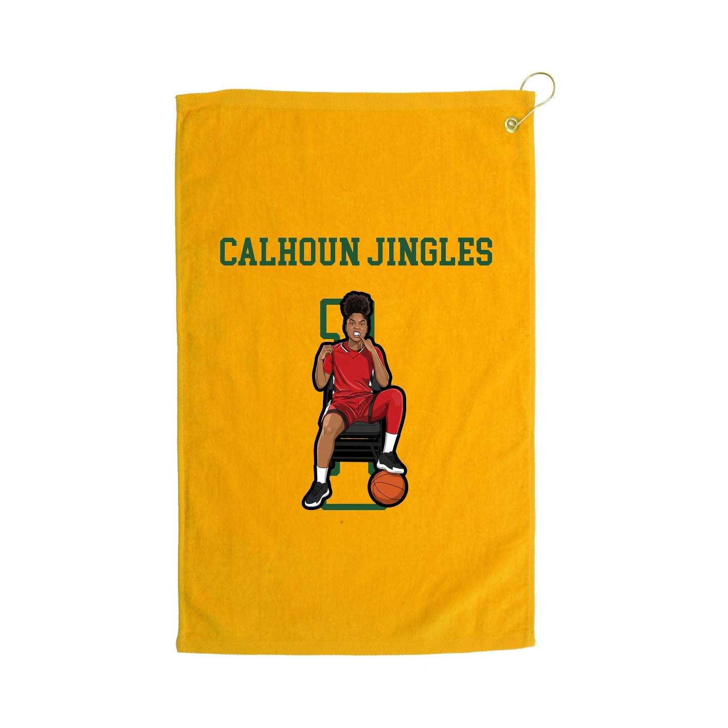 Golf Towel — Shirsey in Gold