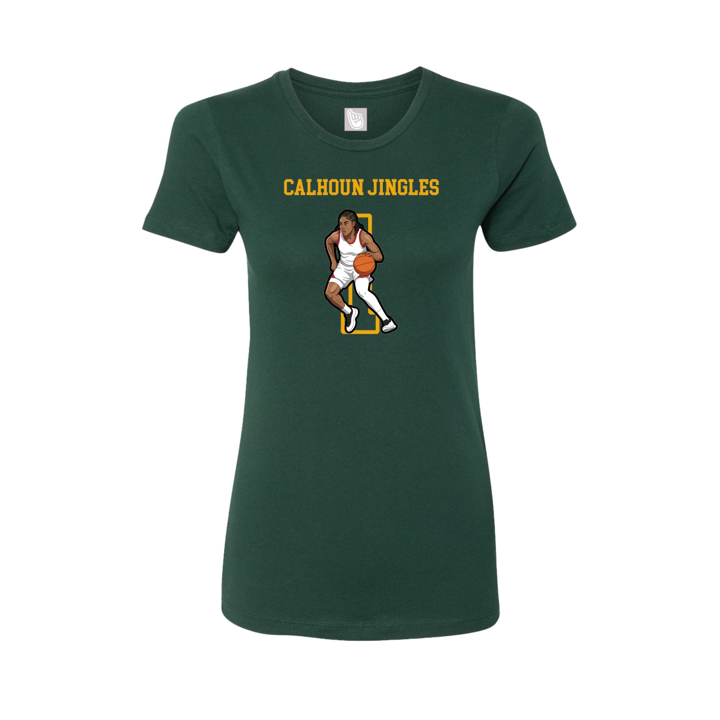 Fitted Women's Tee — Shirsey in Green