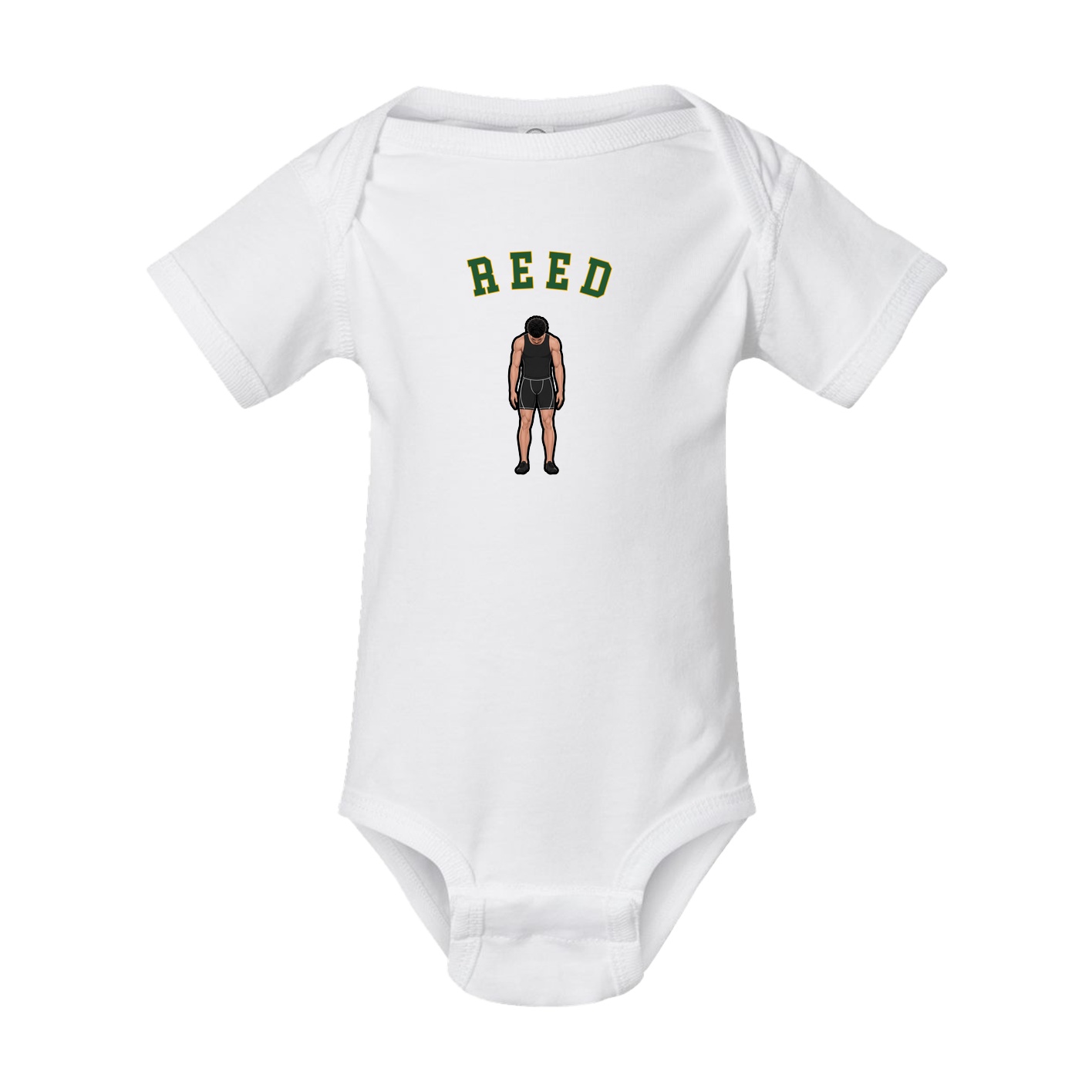 Baby Onesie — Shirsey Arch in White