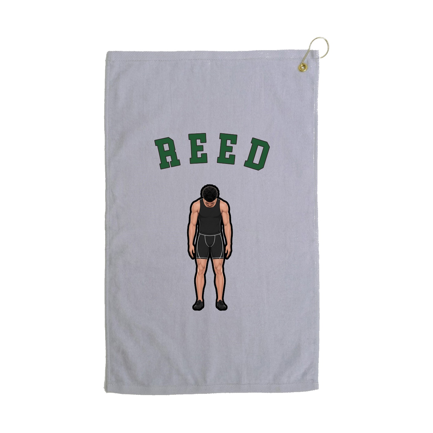 Golf Towel — Shirsey Arch in Grey