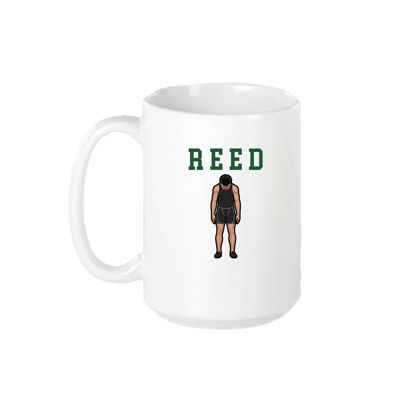 15oz Coffee Mug — Shirsey in White
