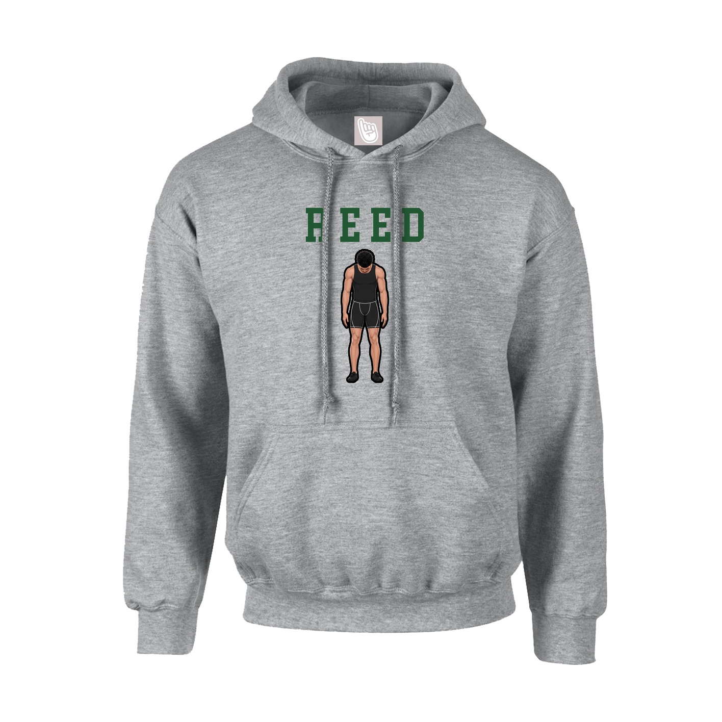 Hoodie — Shirsey in Grey
