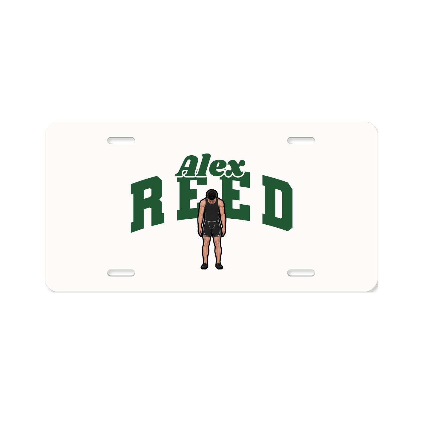 License Plate — Signature Arch in Classic