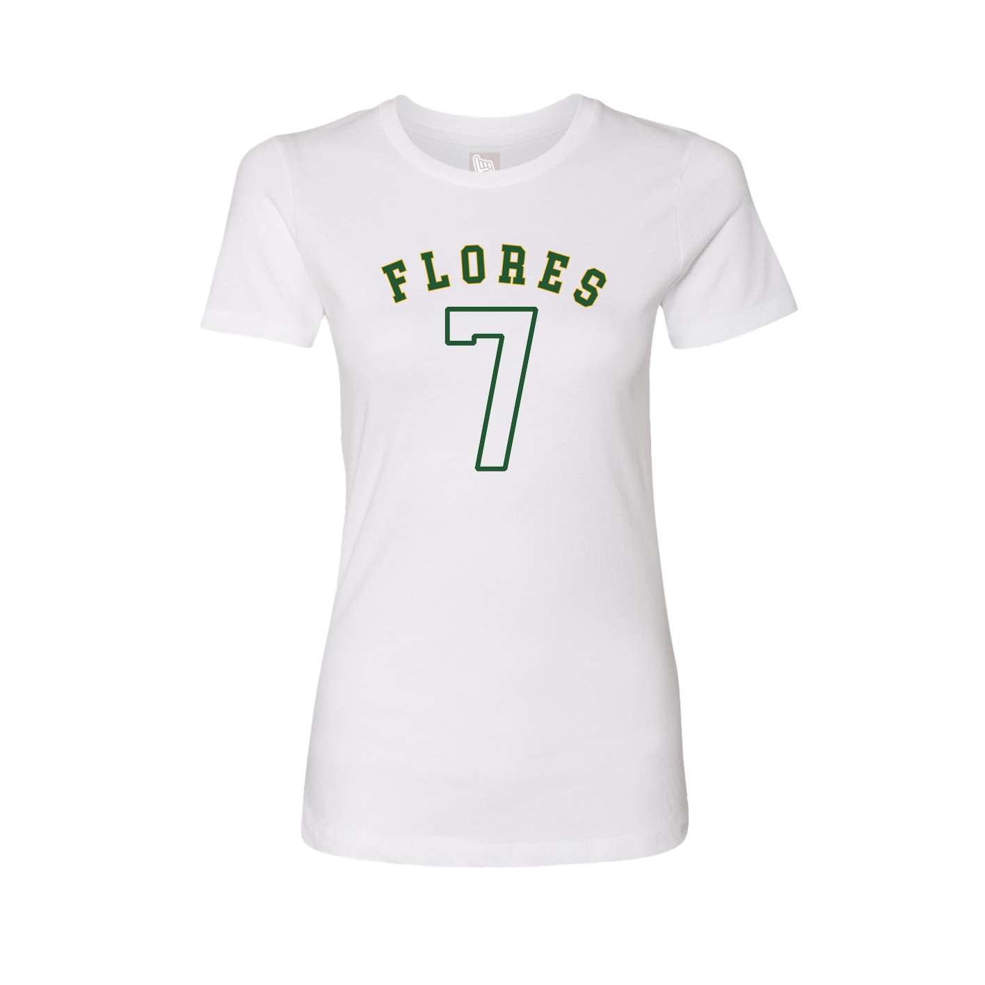 Womens Tee — Shirsey Arch in White
