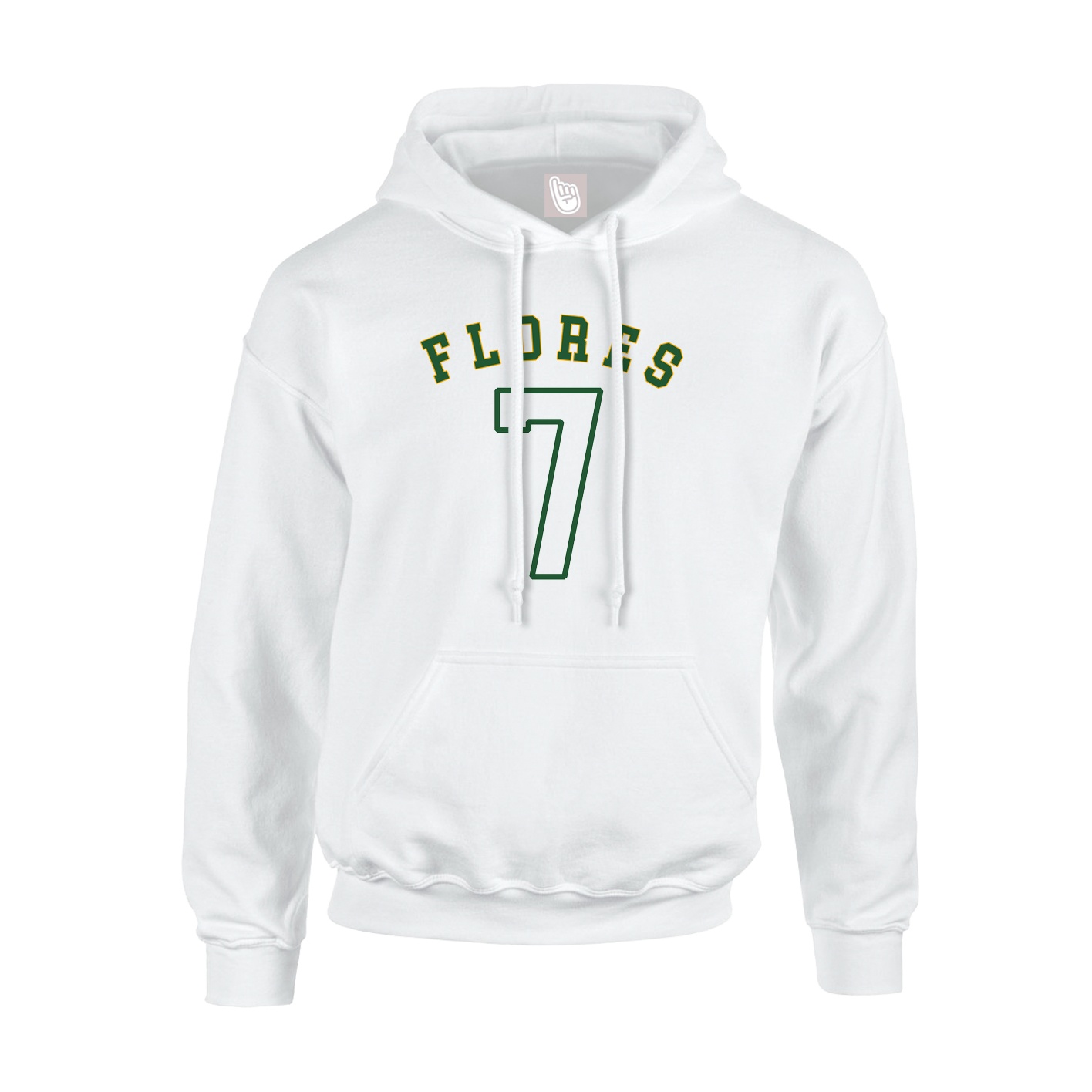 Hoodie — Shirsey Arch in White