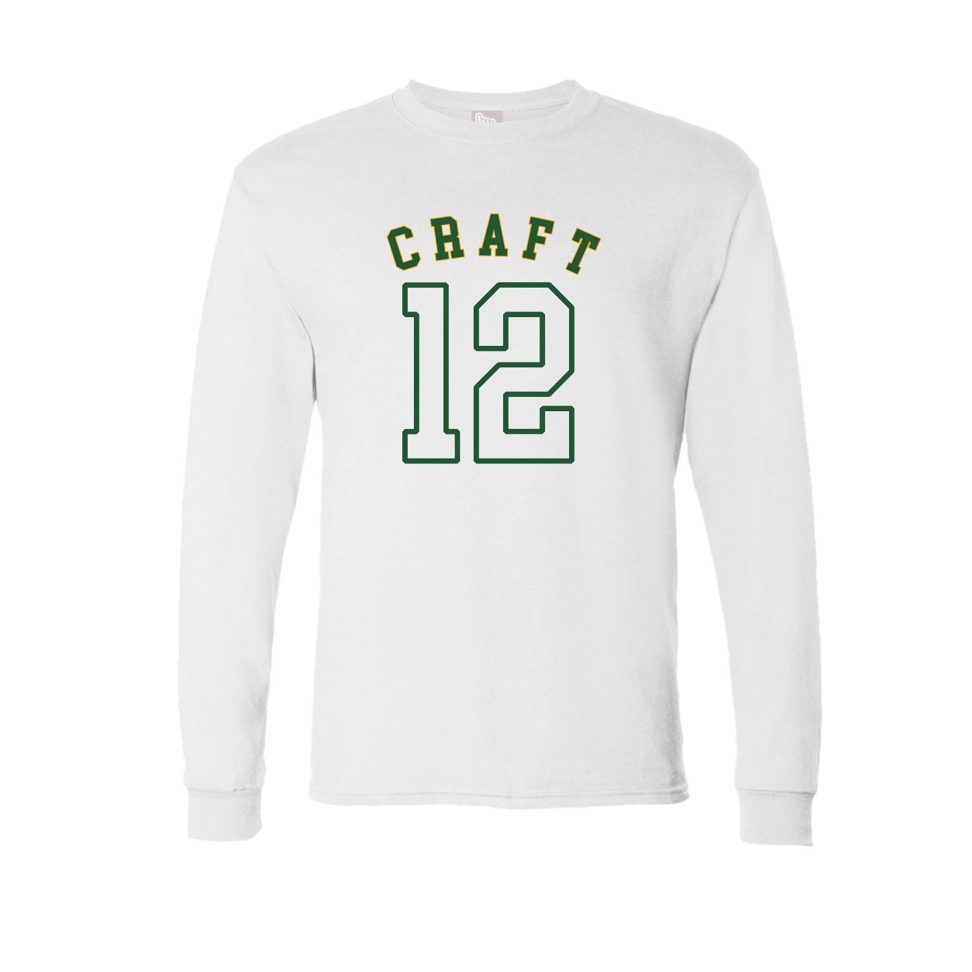 Long Sleeve Tee — Shirsey Arch in White
