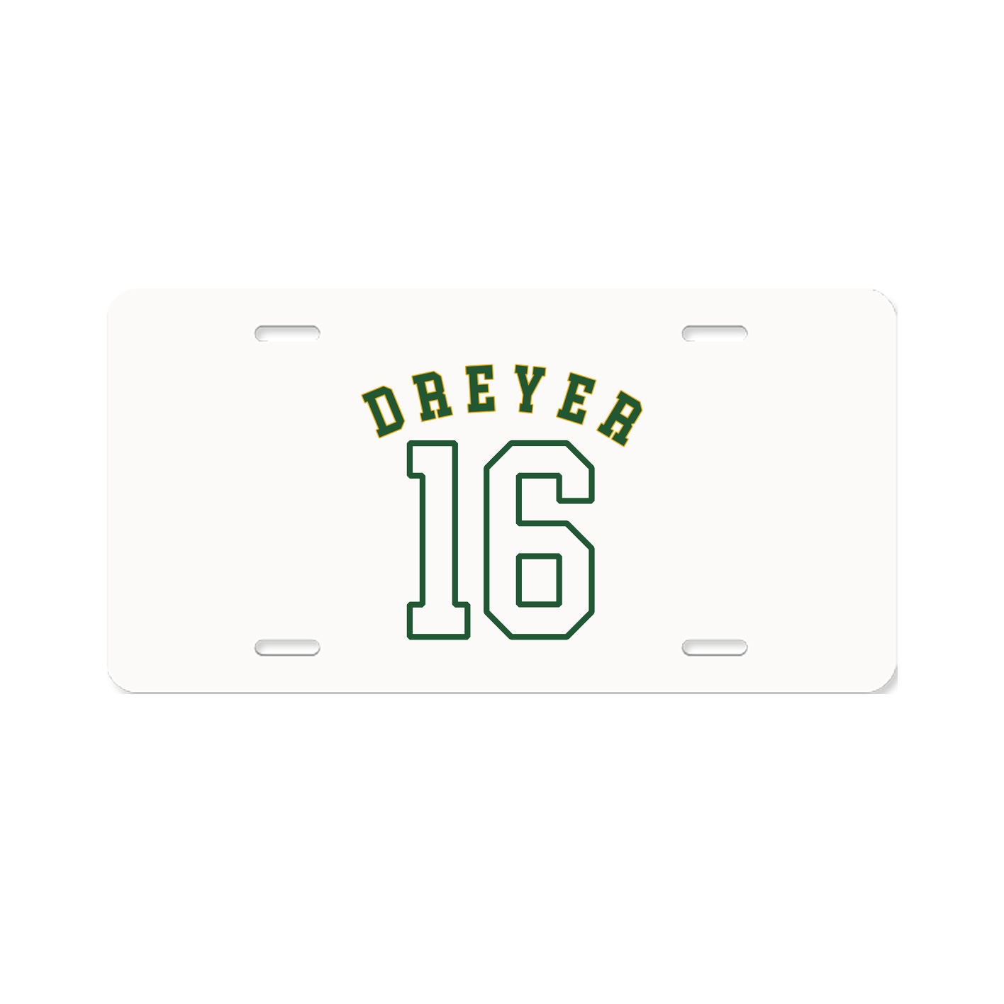 License Plate — Shirsey Arch in Classic