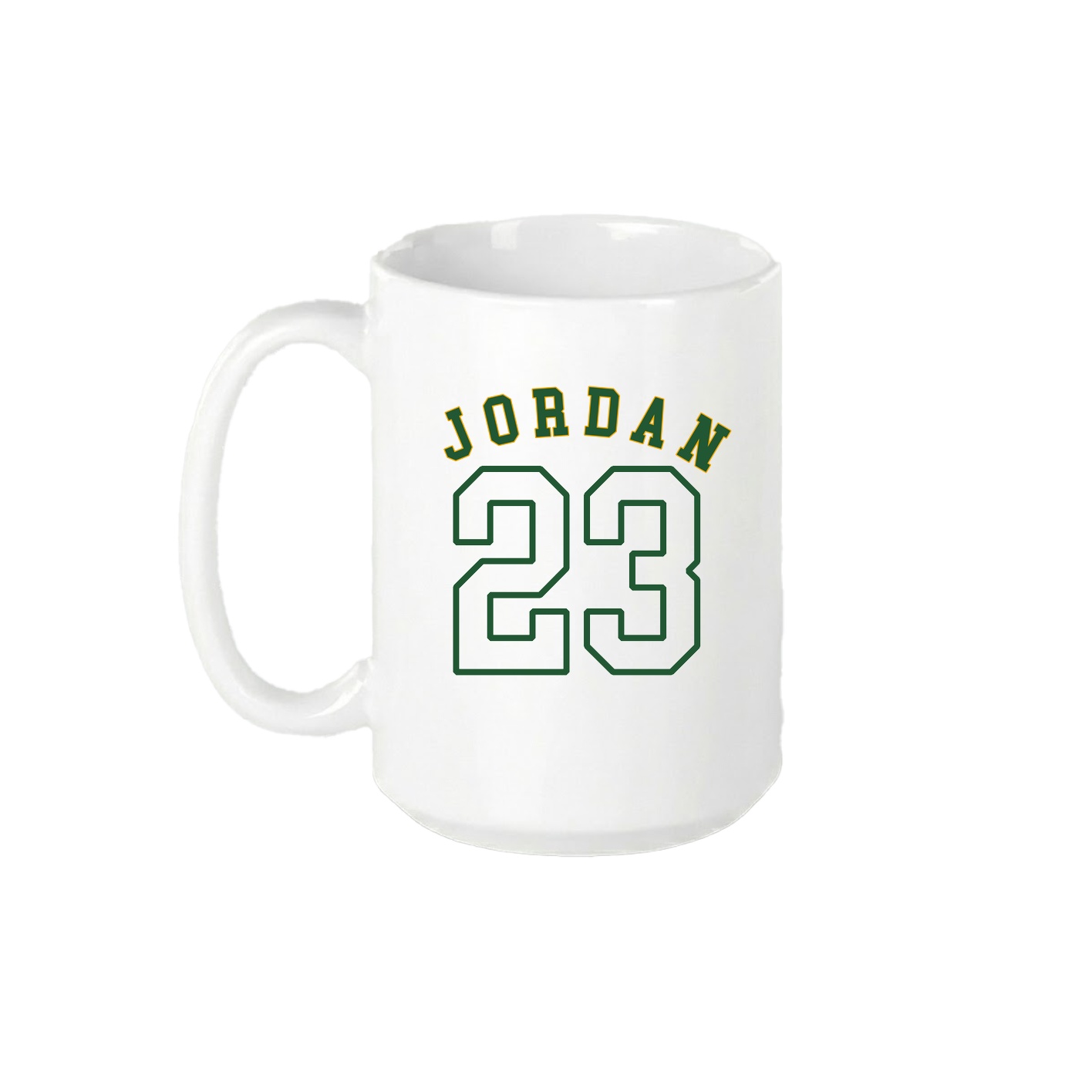 15oz Coffee Mug — Shirsey Arch in White