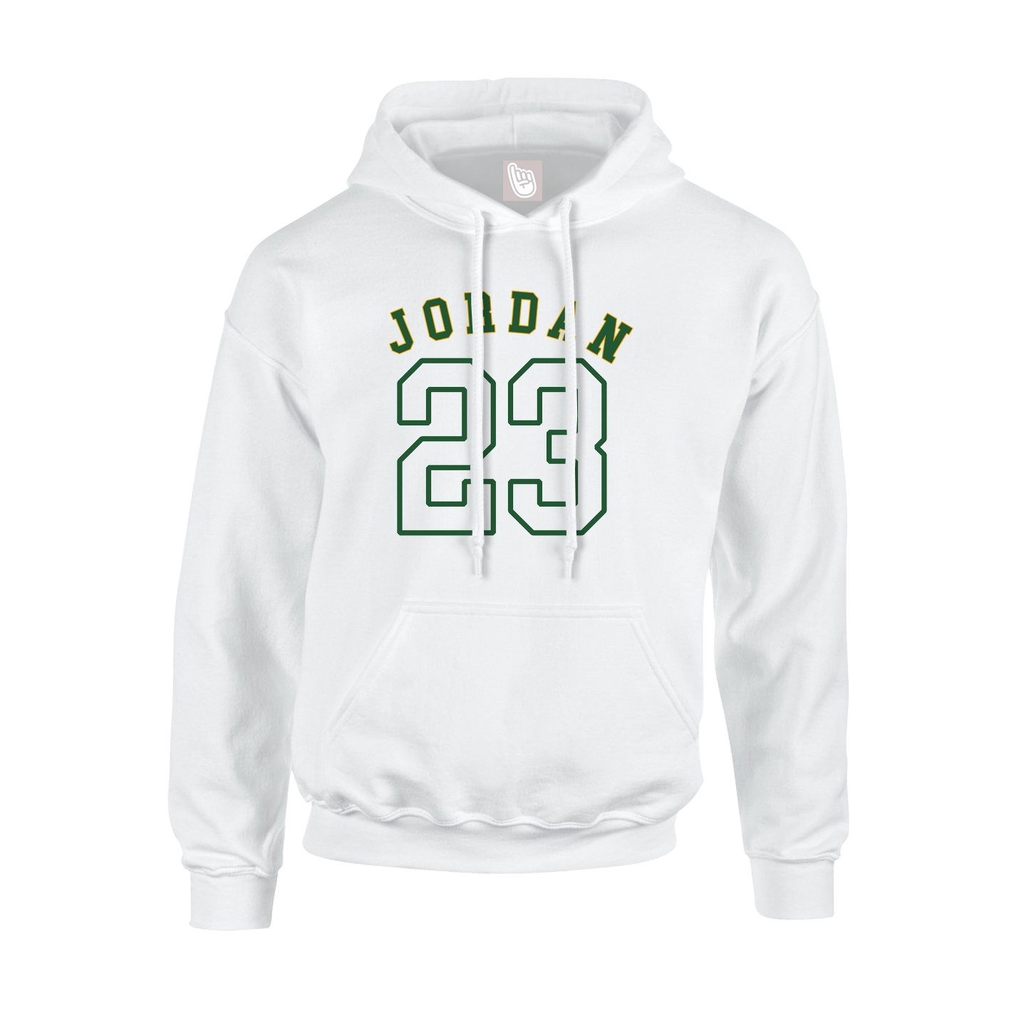 Hoodie — Shirsey Arch in White