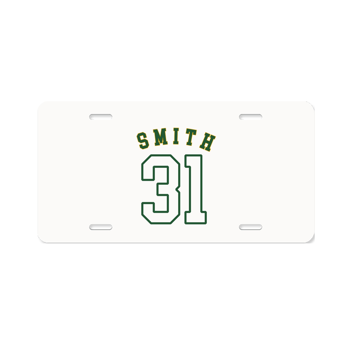 License Plate — Shirsey Arch in Classic