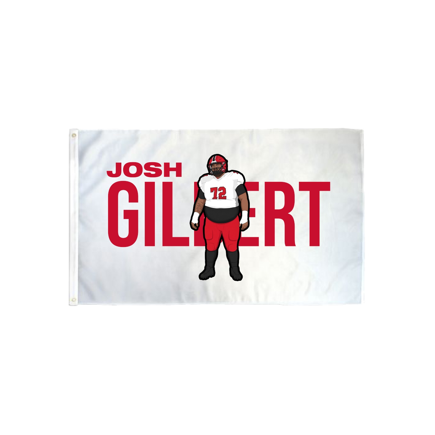 3x5 Flag — Player Name in Classic