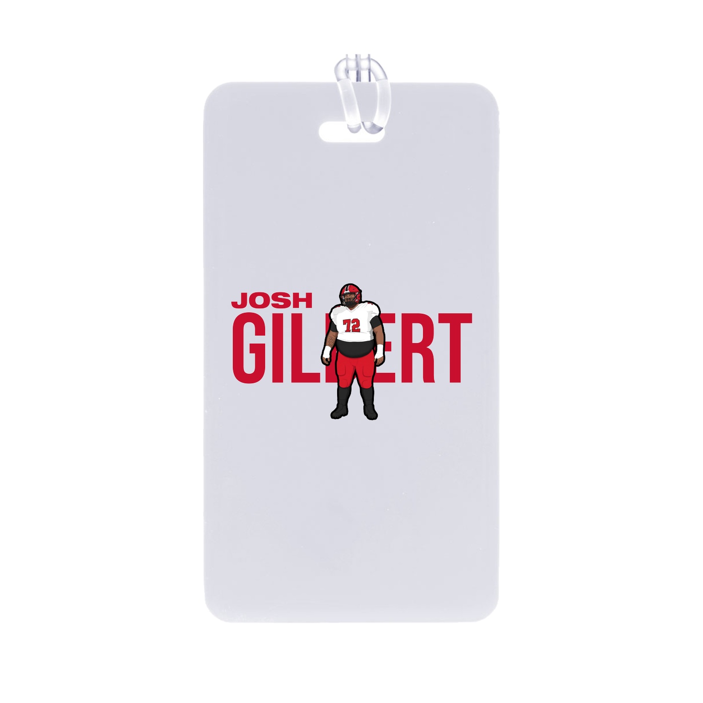 Bag Tag — Player Name in Classic