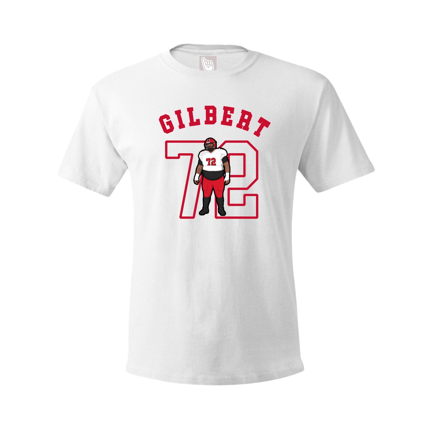 Youth Tee — Shirsey Arch in White