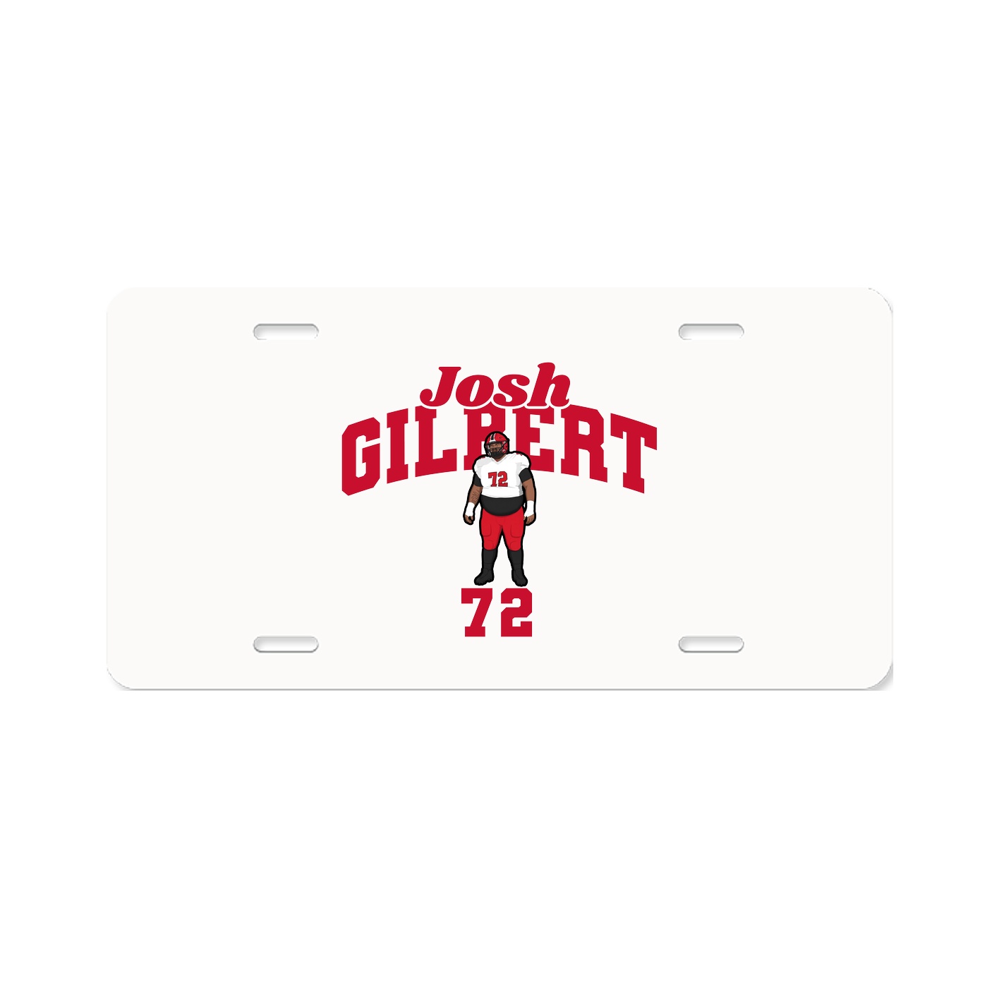 License Plate — Signature Arch in Classic
