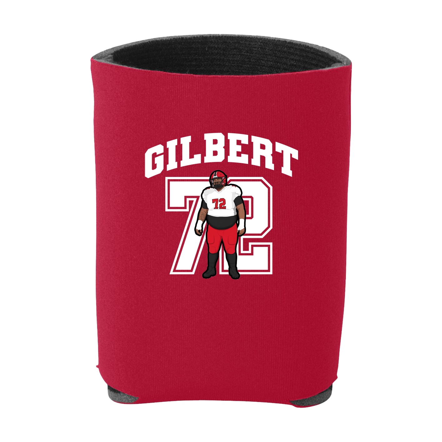 Can Holder — Number in Red