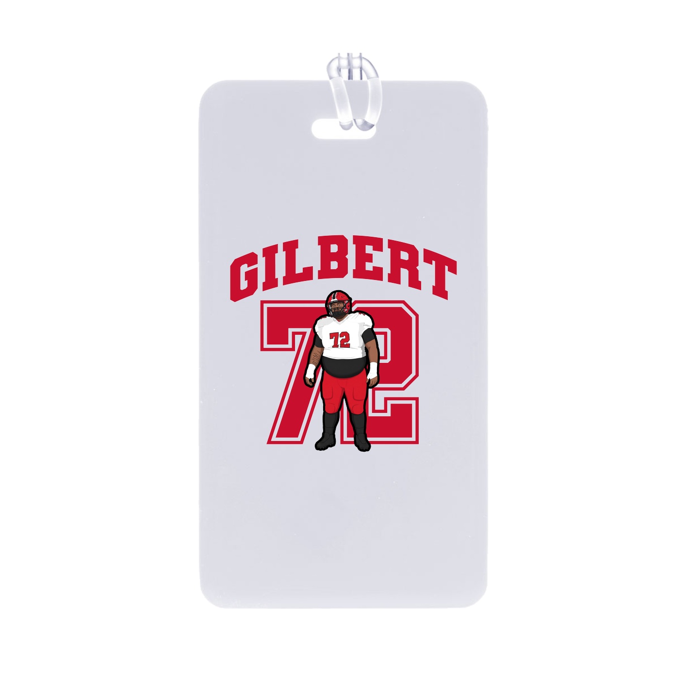 Bag Tag — Number in Classic