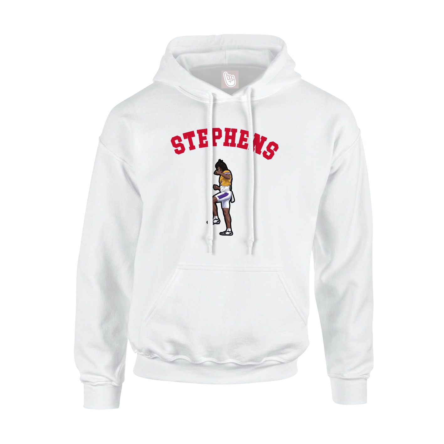 Youth Hoodie — Shirsey Arch in White