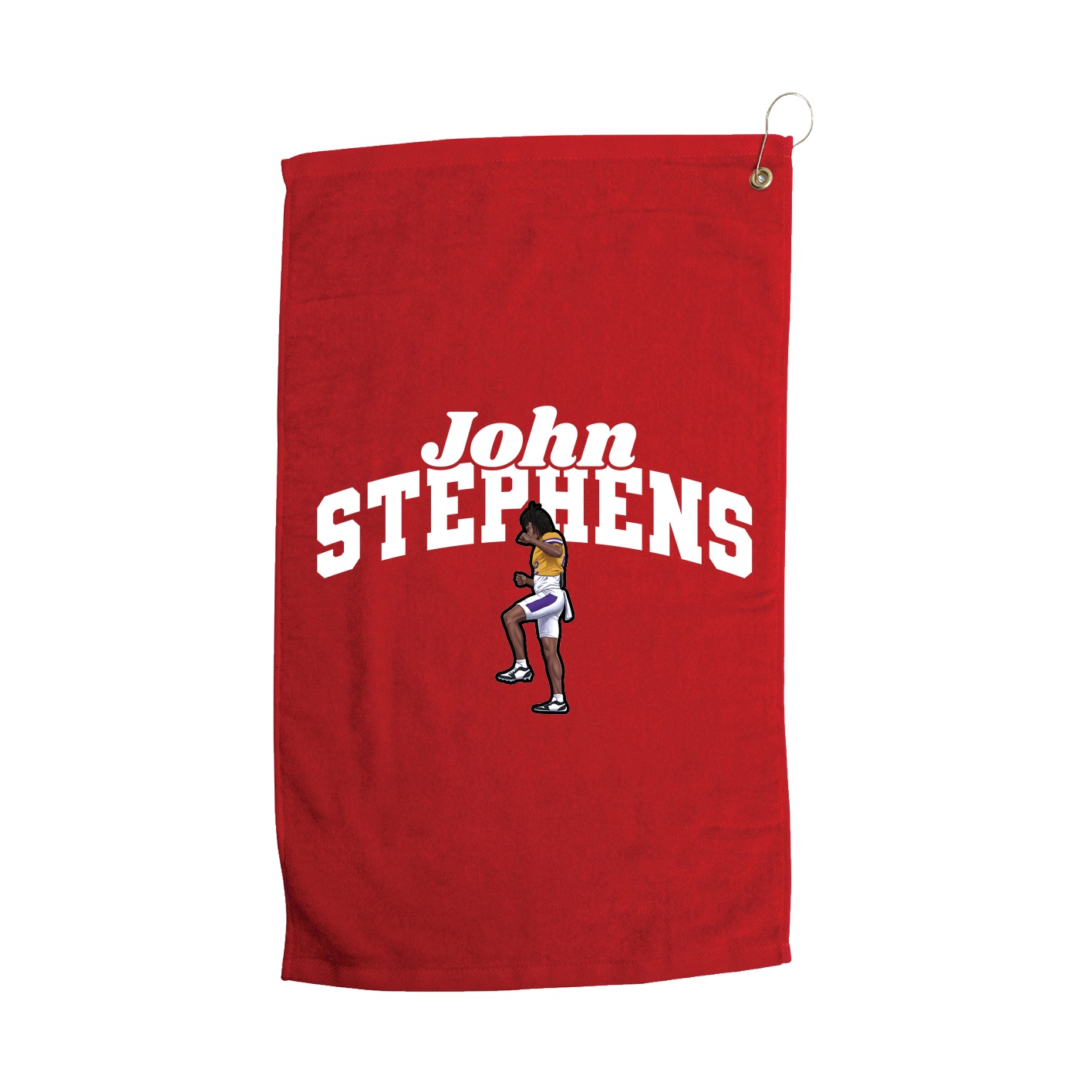 Golf Towel — Signature Arch in Red
