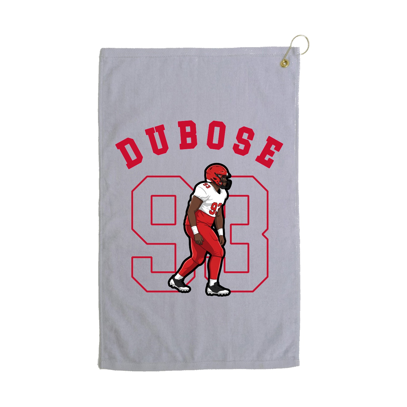 Golf Towel — Shirsey Arch in Grey