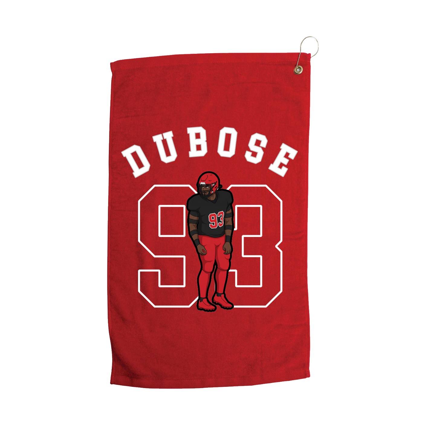Golf Towel — Shirsey Arch in Red