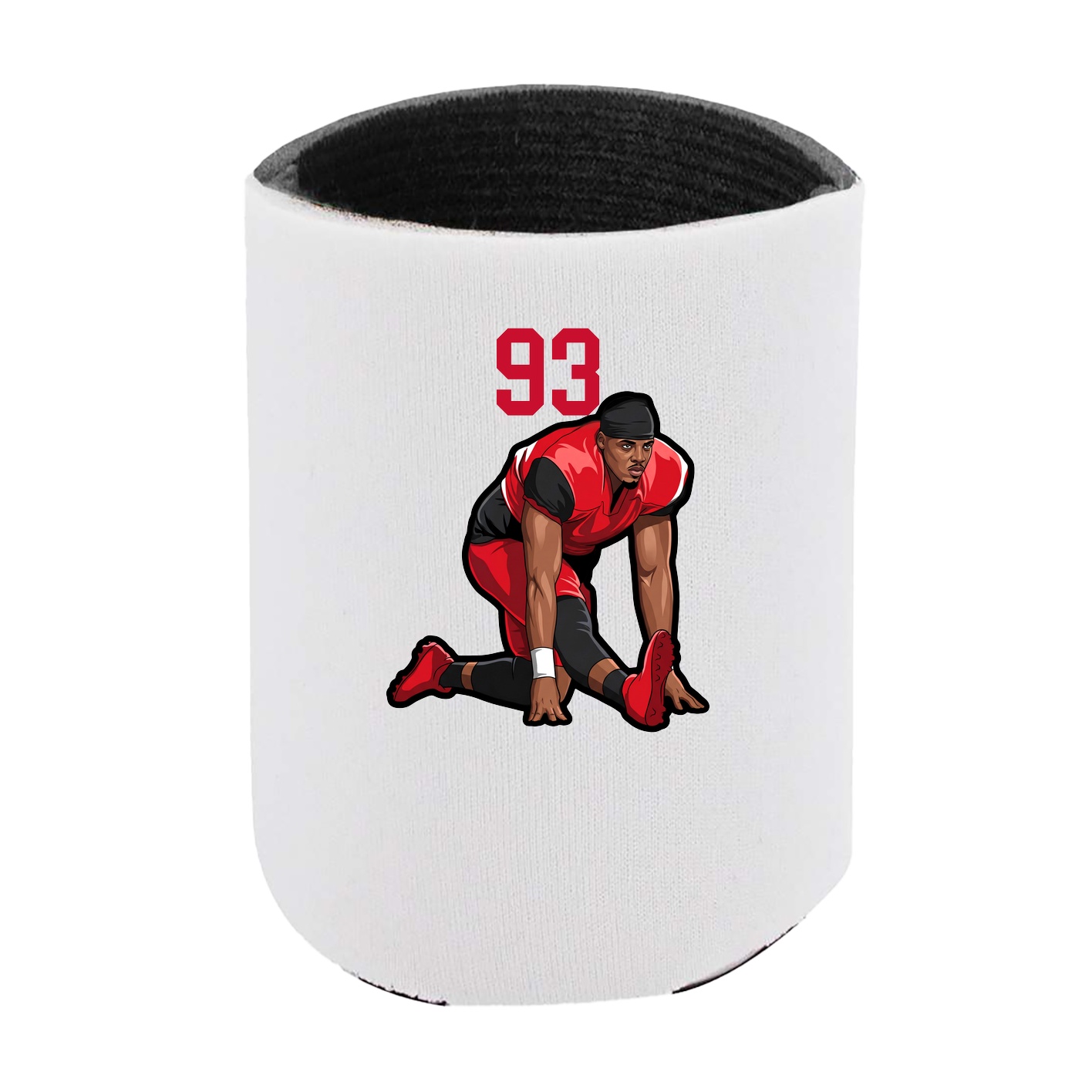 Can Holder — Number Top in White