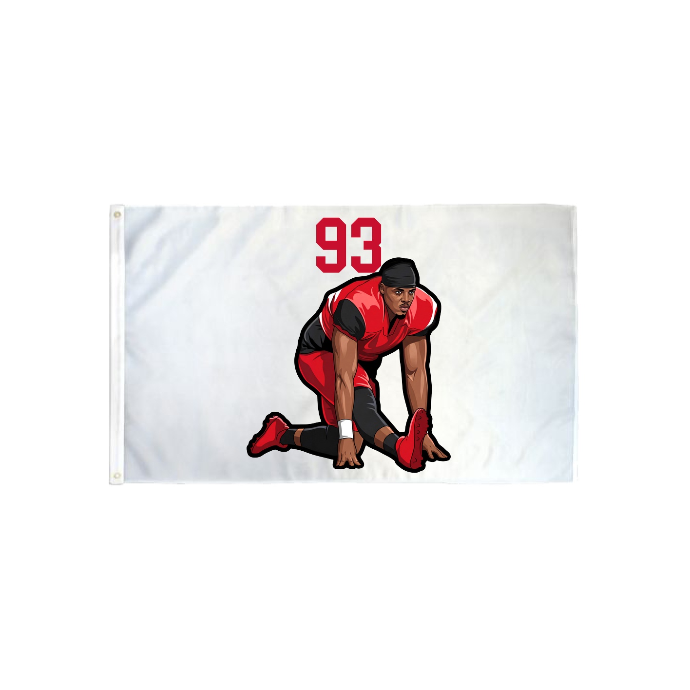 3x5 Flag — Number Top in Classic
