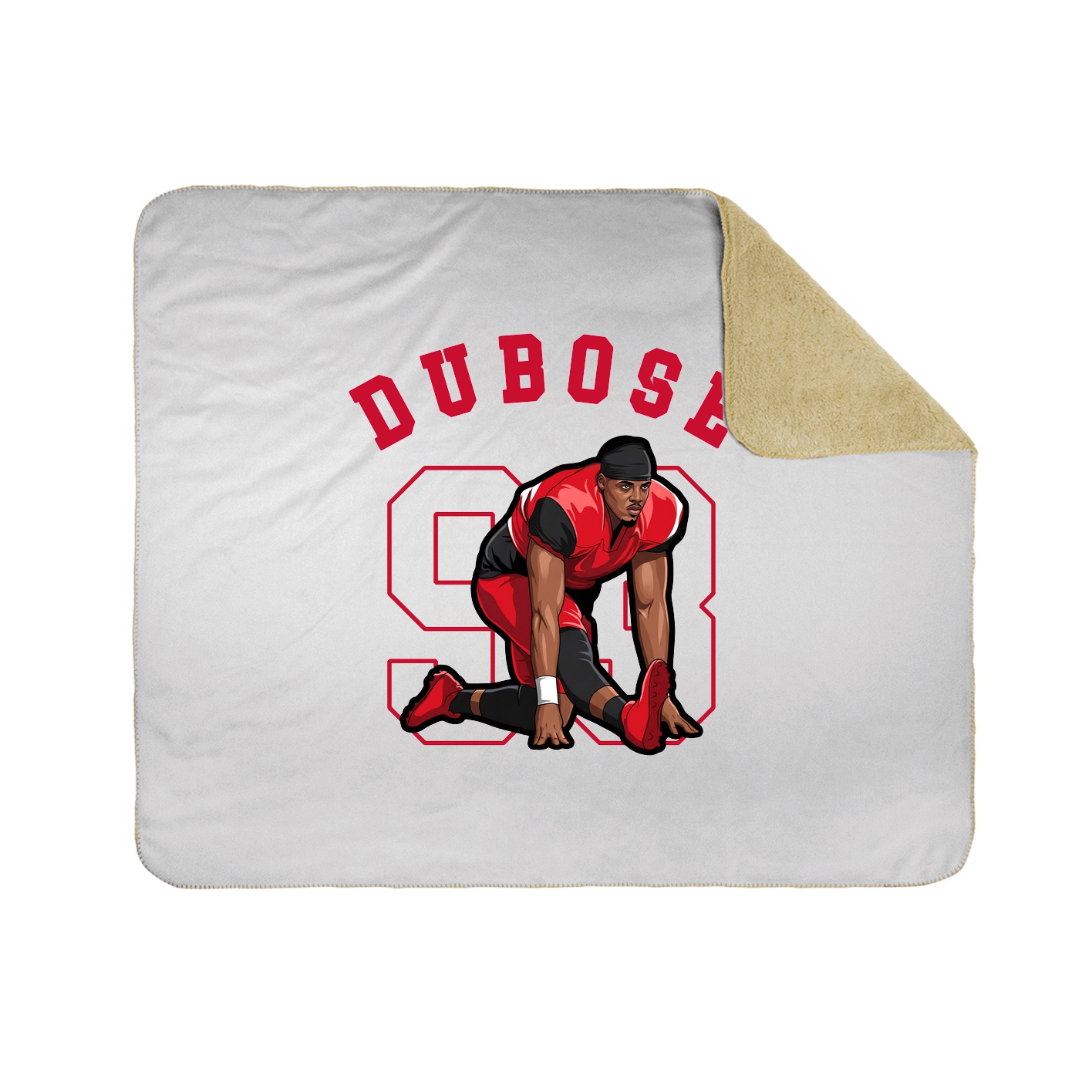Throw Blanket — Shirsey Arch in White