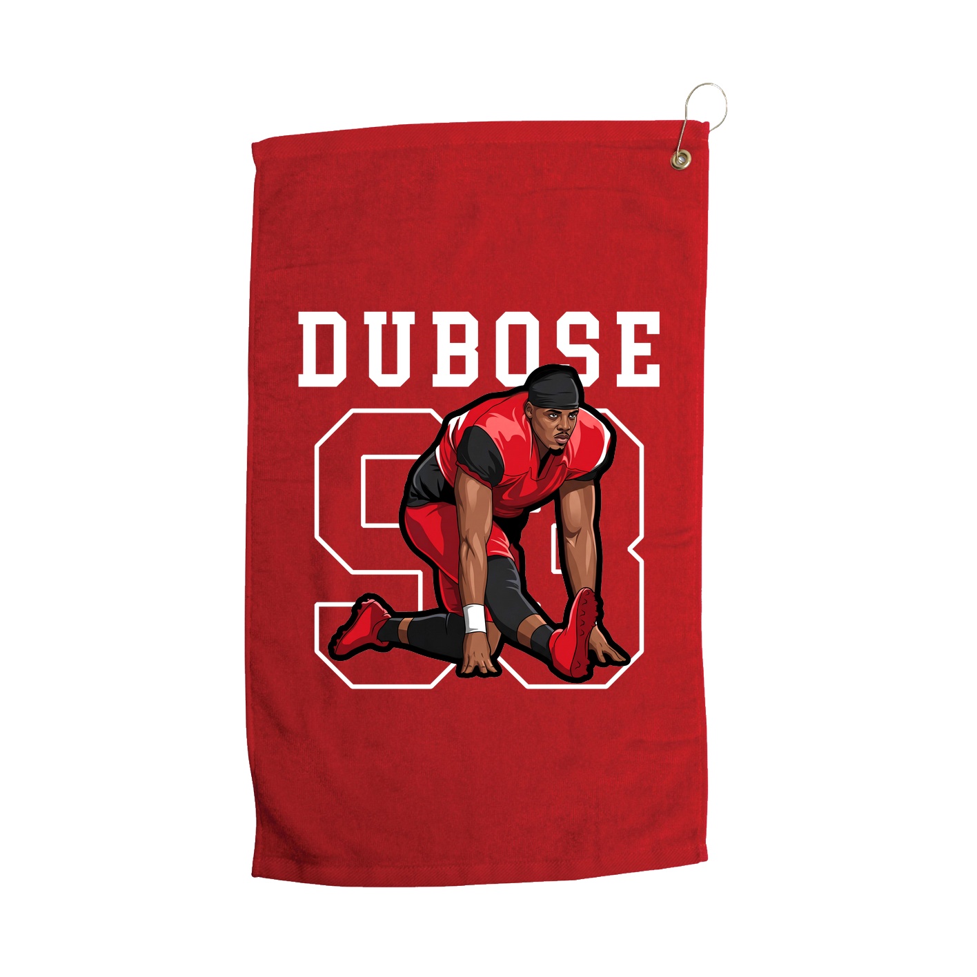 Golf Towel — Shirsey in Red