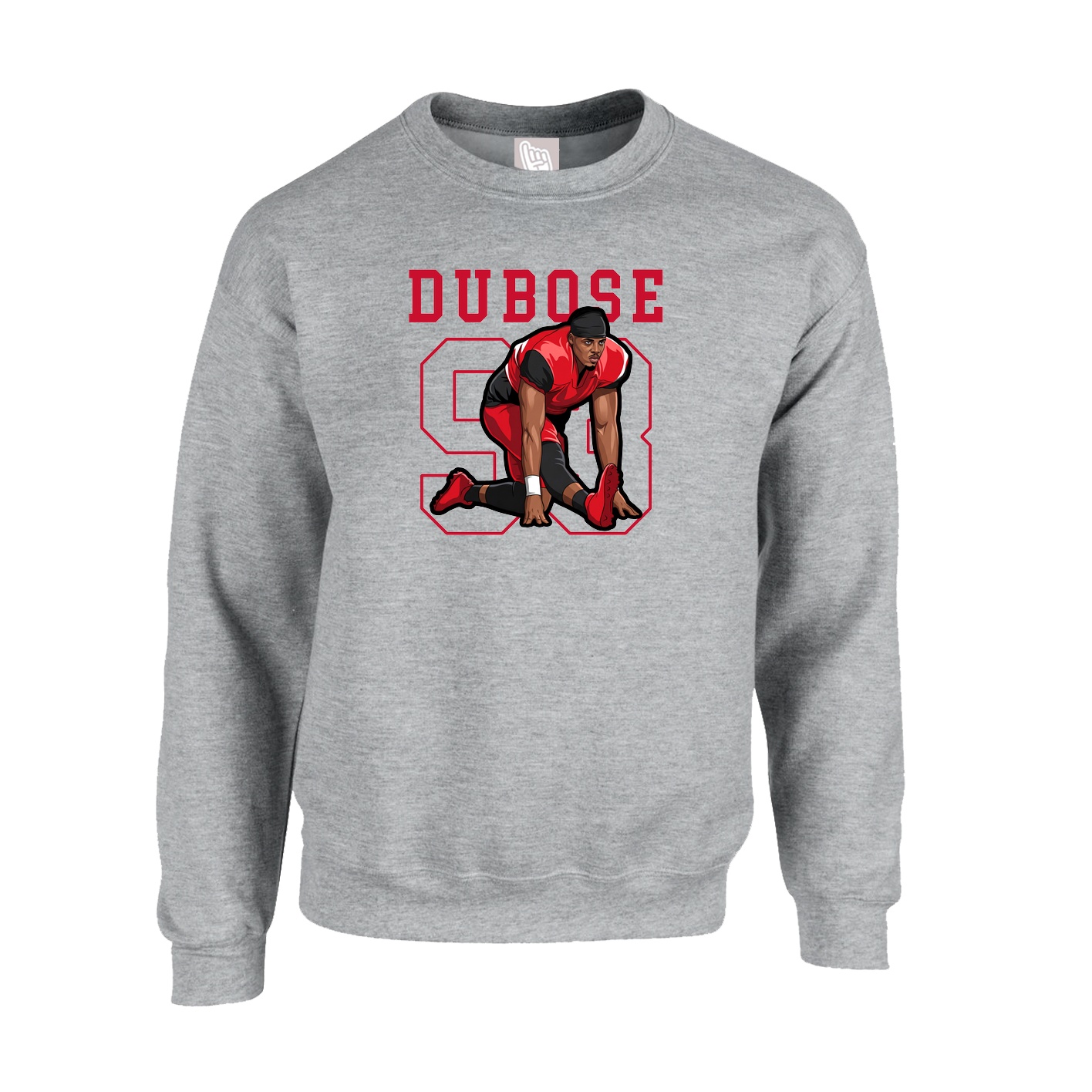Fleece Crew — Shirsey in Grey