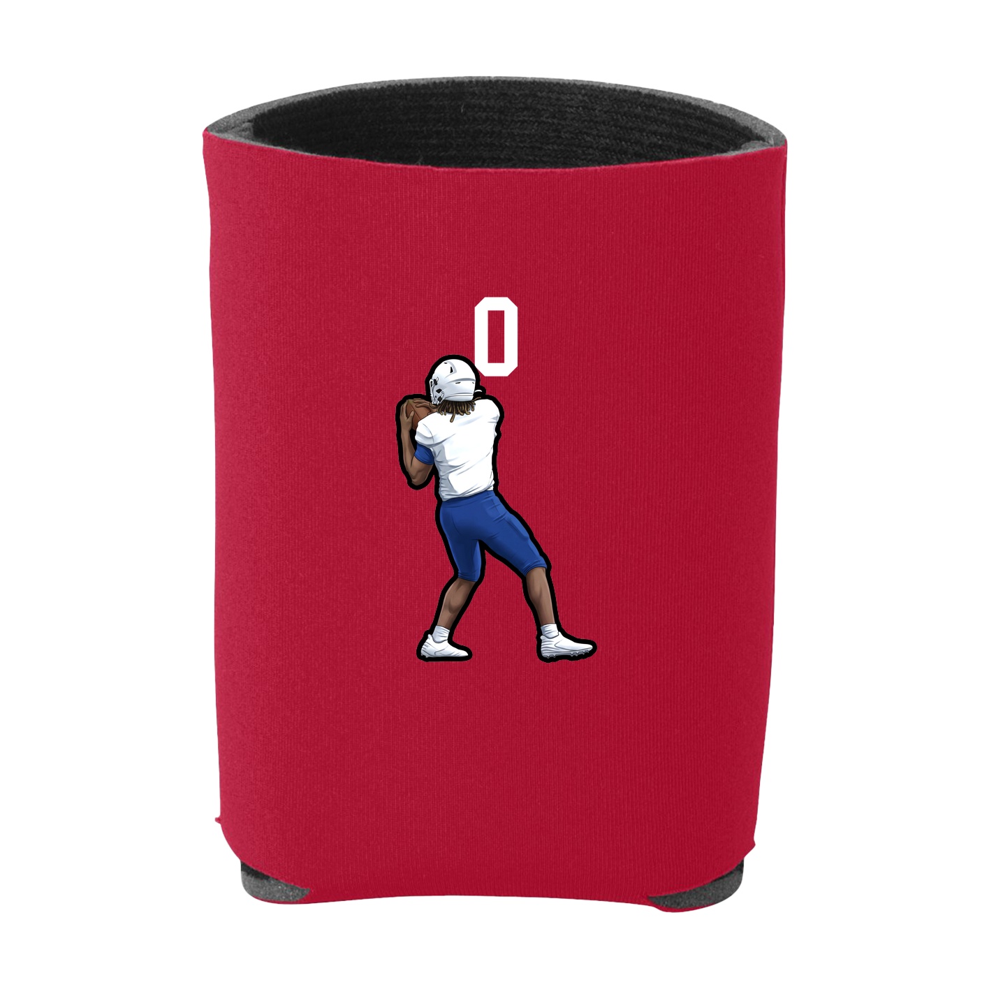 Can Holder — Number Top in Red