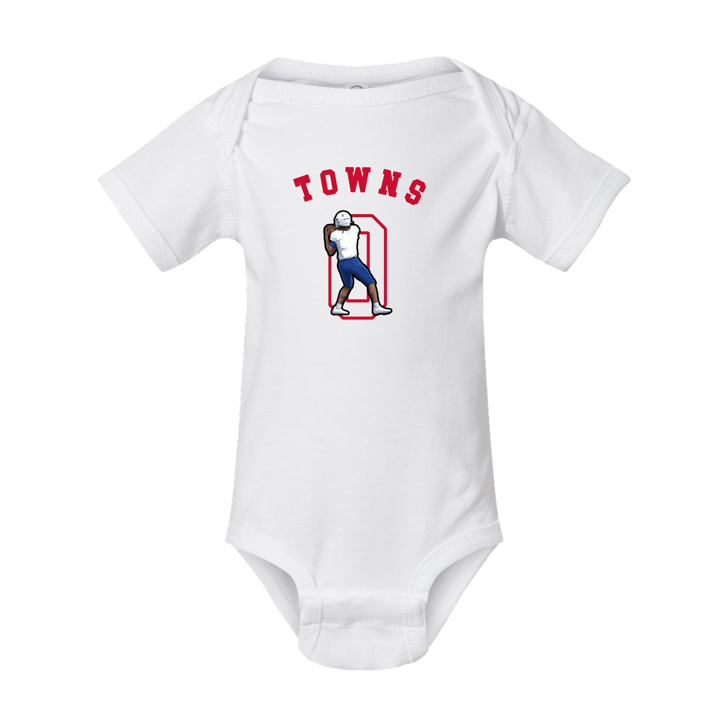 Baby Onesie — Shirsey Arch in White