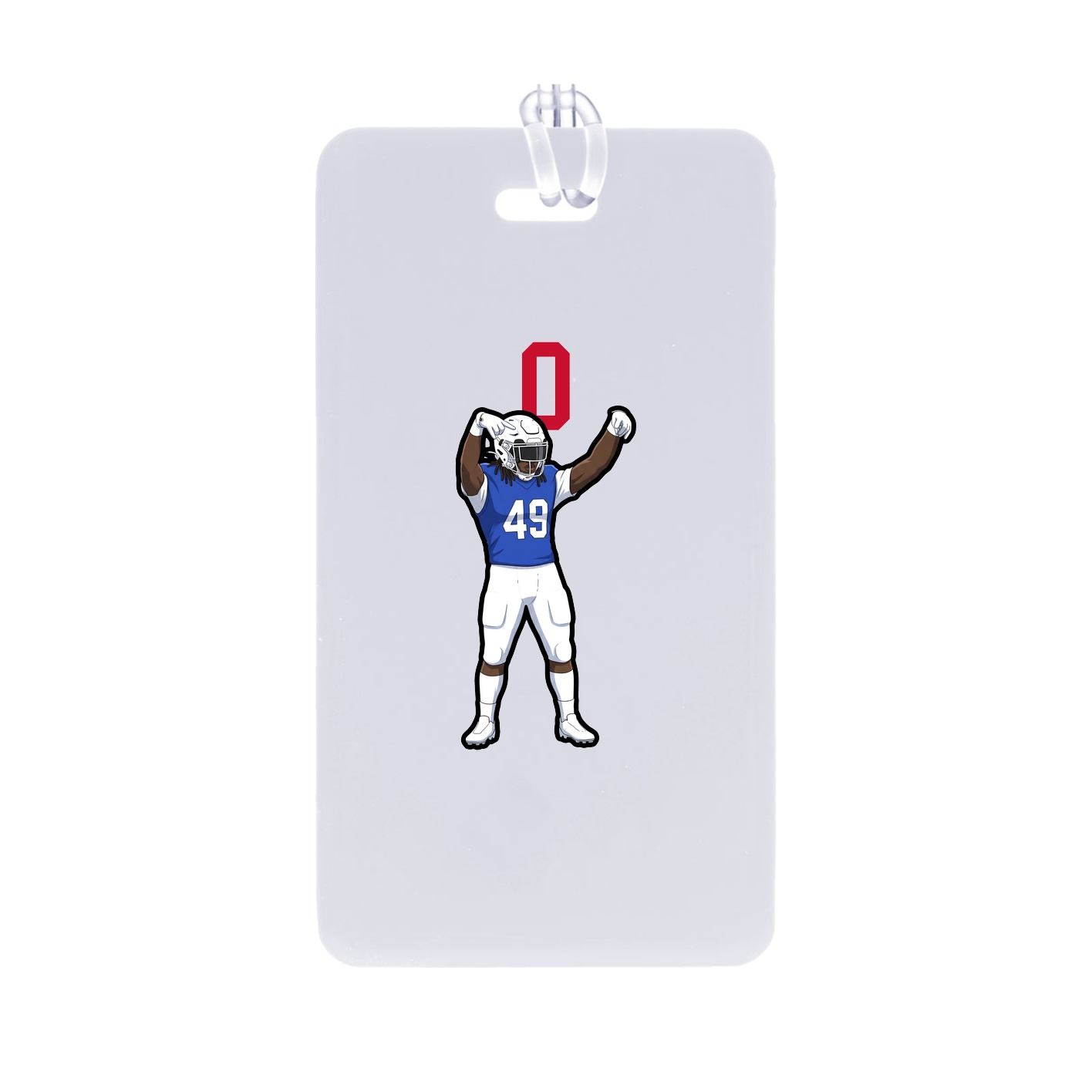 Bag Tag — Number Top in Classic