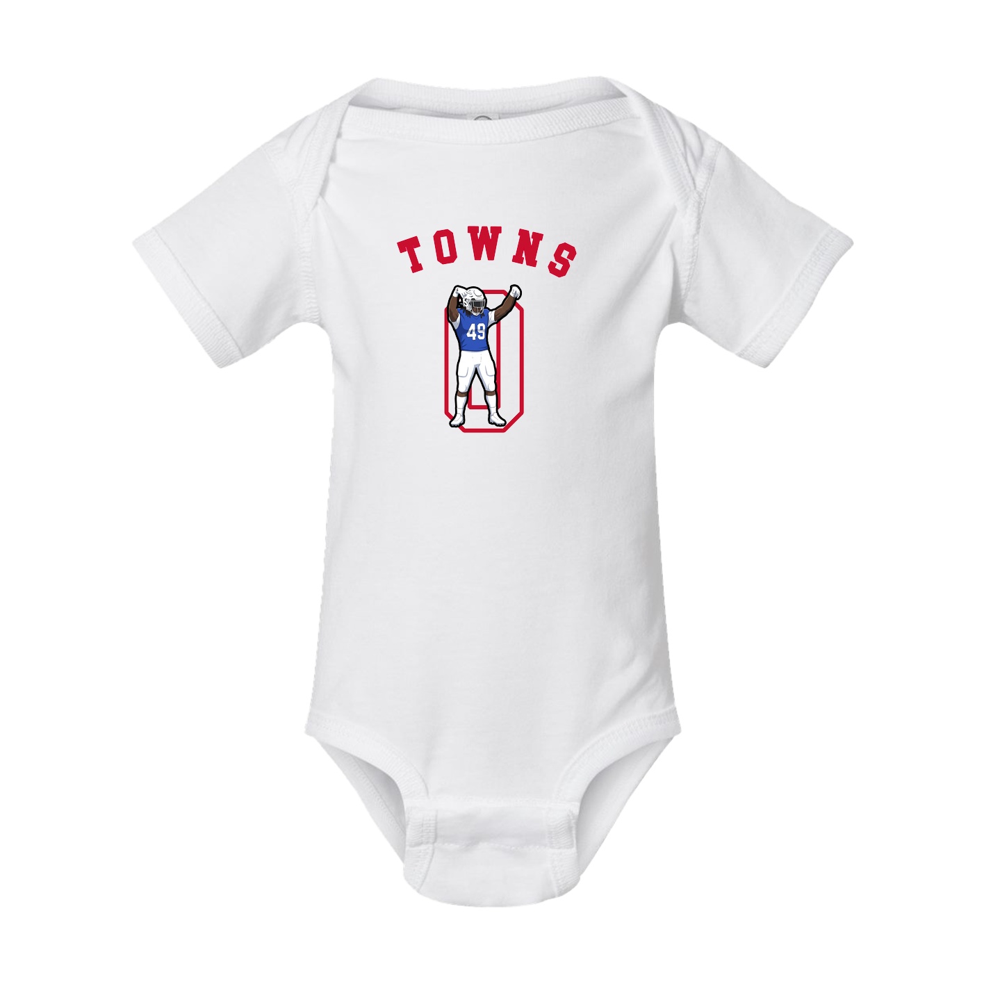 Baby Onesie — Shirsey Arch in White