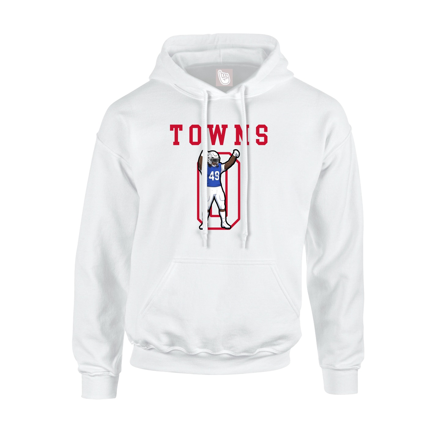 Youth Hoodie — Shirsey in White