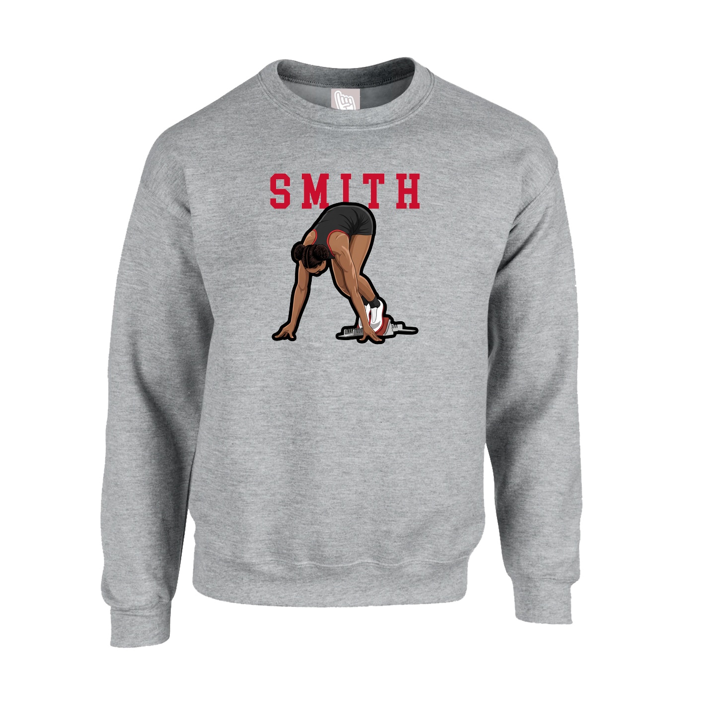 Fleece Crew — Shirsey in Grey