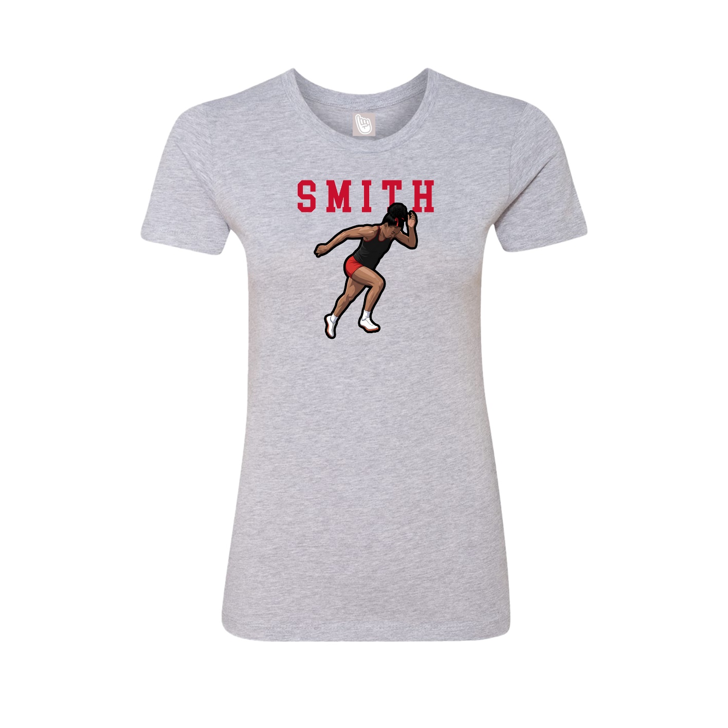 Fitted Women's Tee — Shirsey in Grey