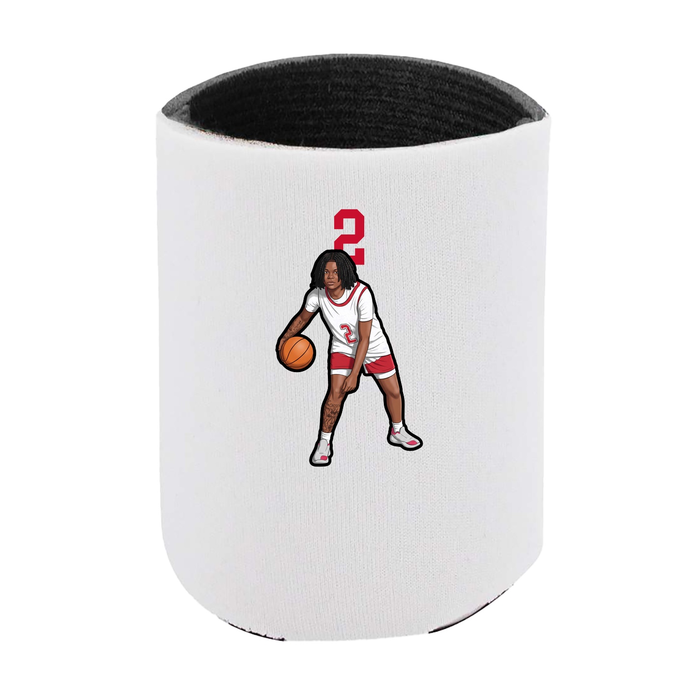 Can Holder — Number Top in White