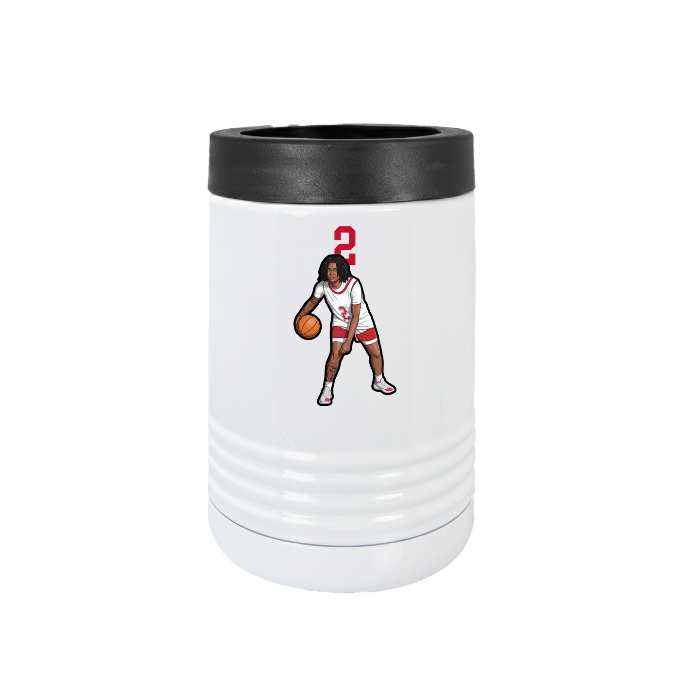 Beverage Holder — Number Top in White