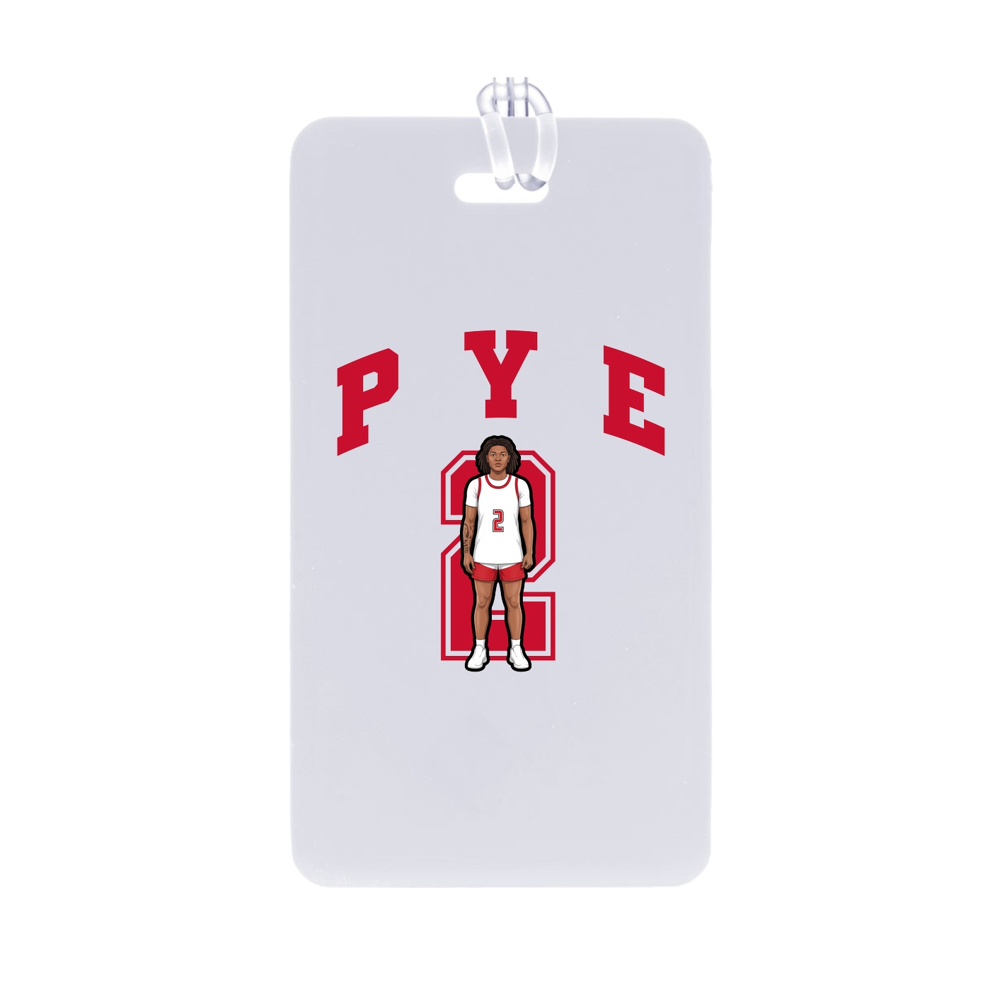 Bag Tag — Number in Classic