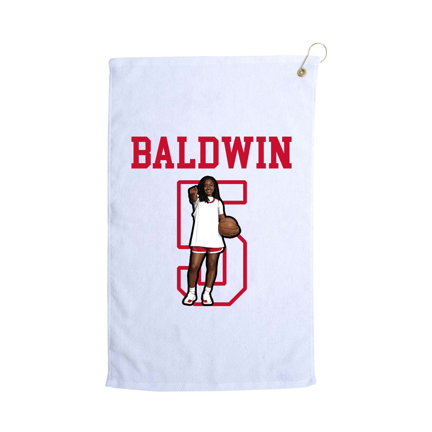 Golf Towel — Shirsey in White