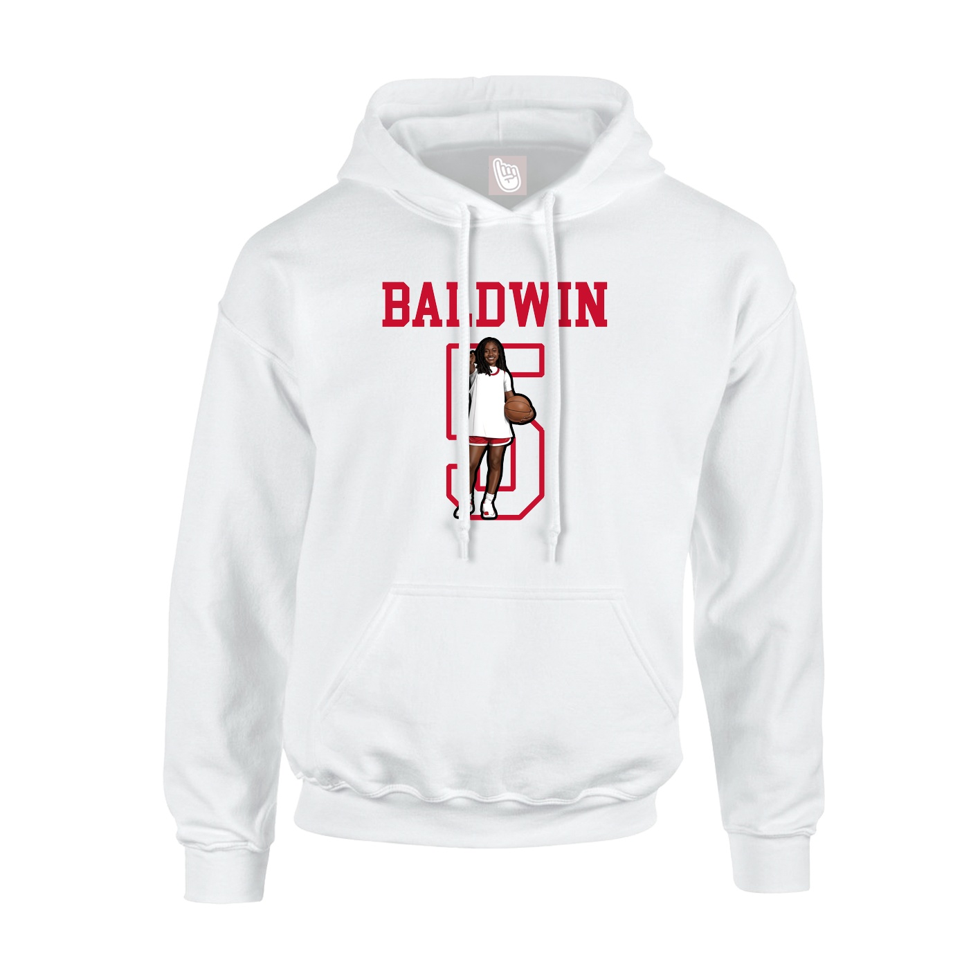 Youth Hoodie — Shirsey in White