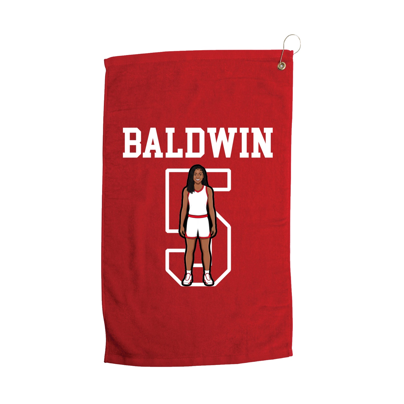 Golf Towel — Shirsey in Red