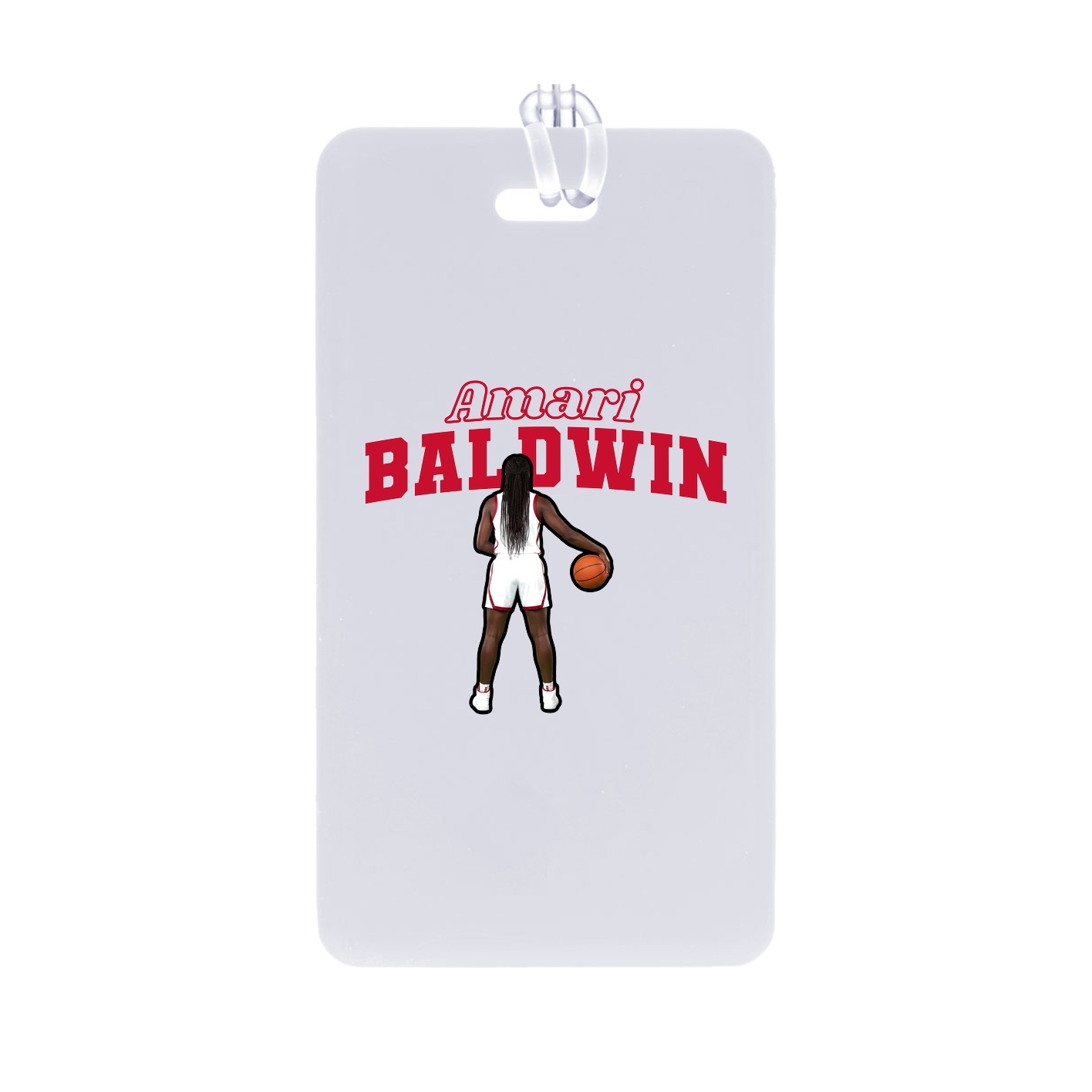 Bag Tag — Name Arch in Classic