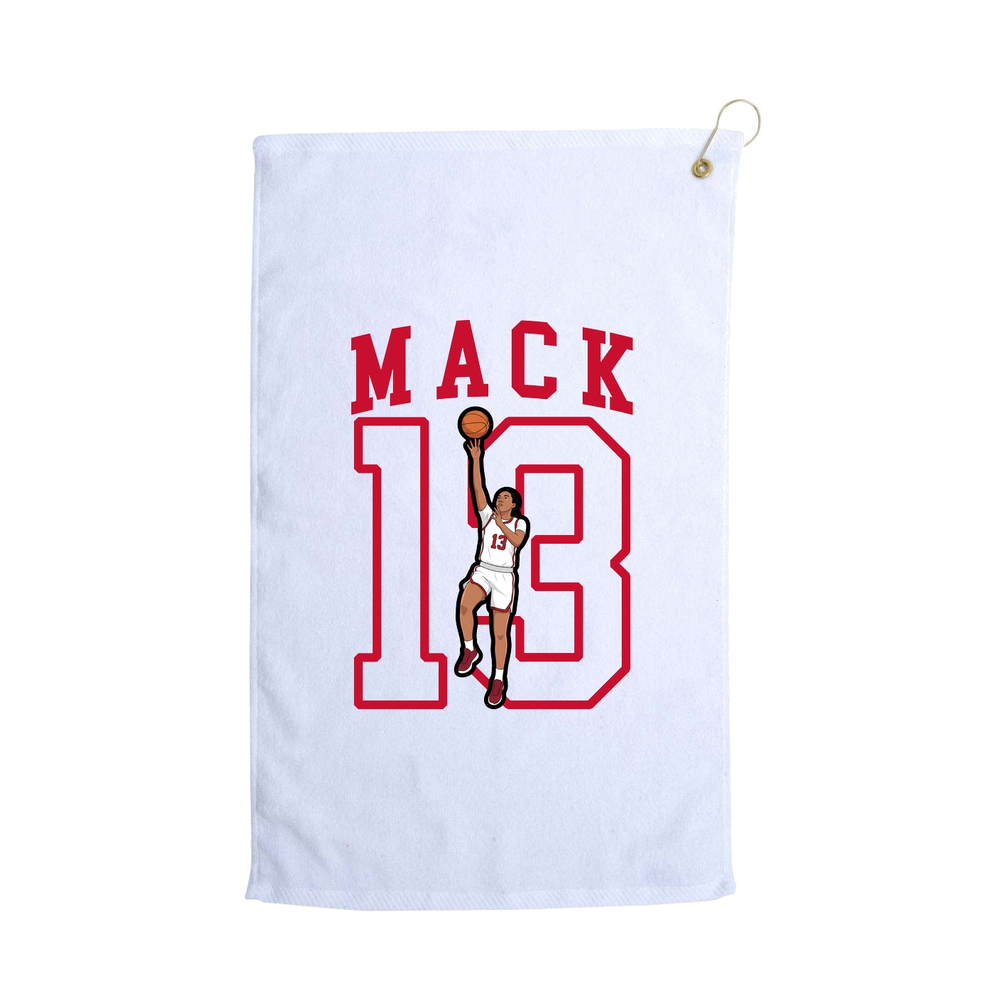 Golf Towel — Shirsey in White