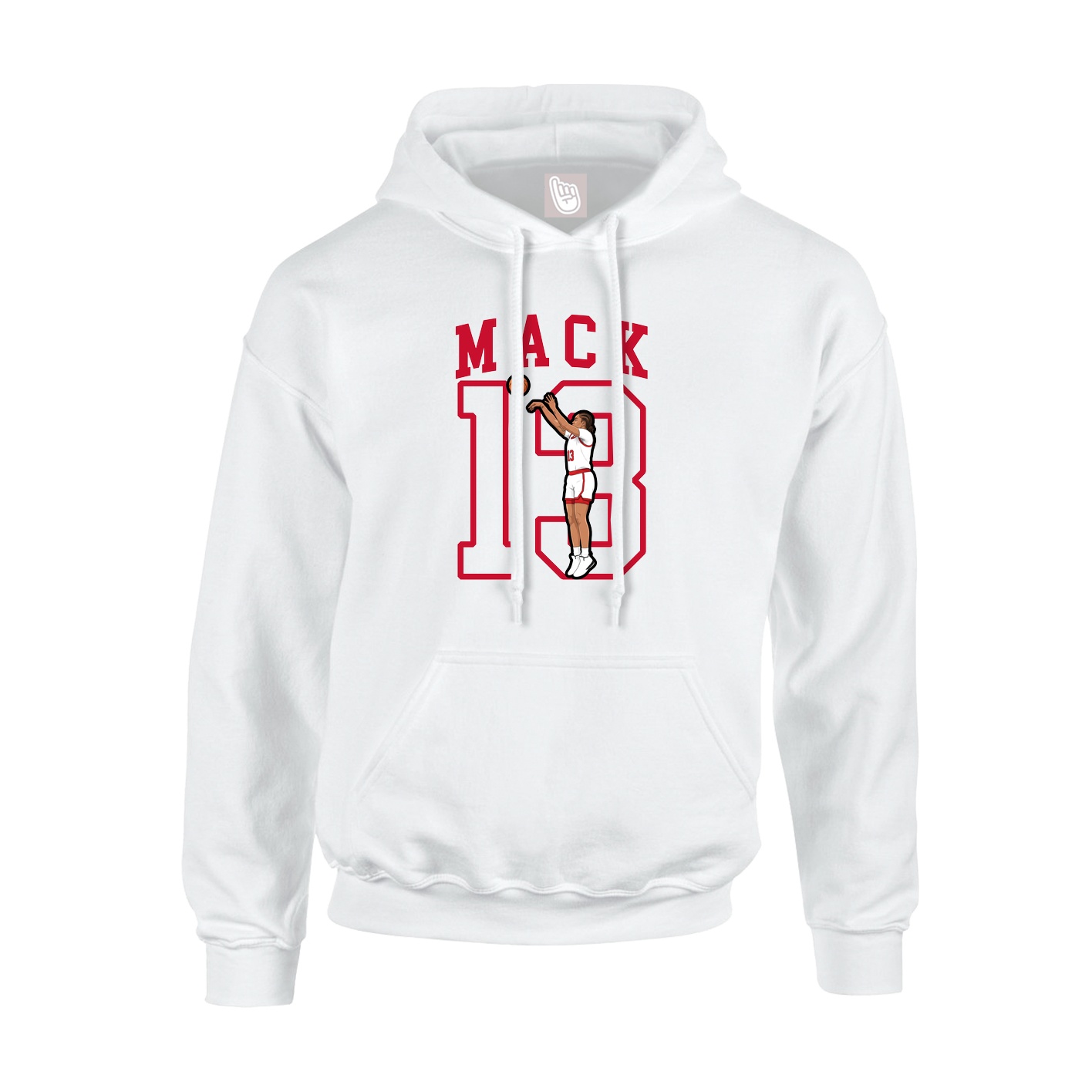 Youth Hoodie — Shirsey in White