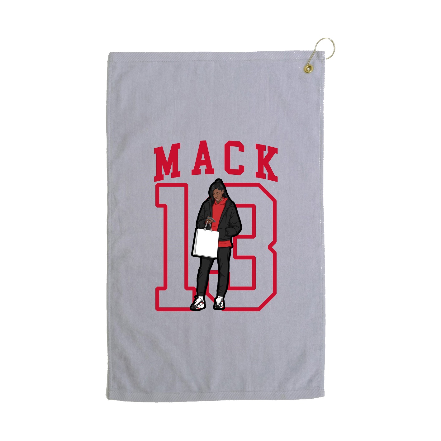 Golf Towel — Shirsey in Grey
