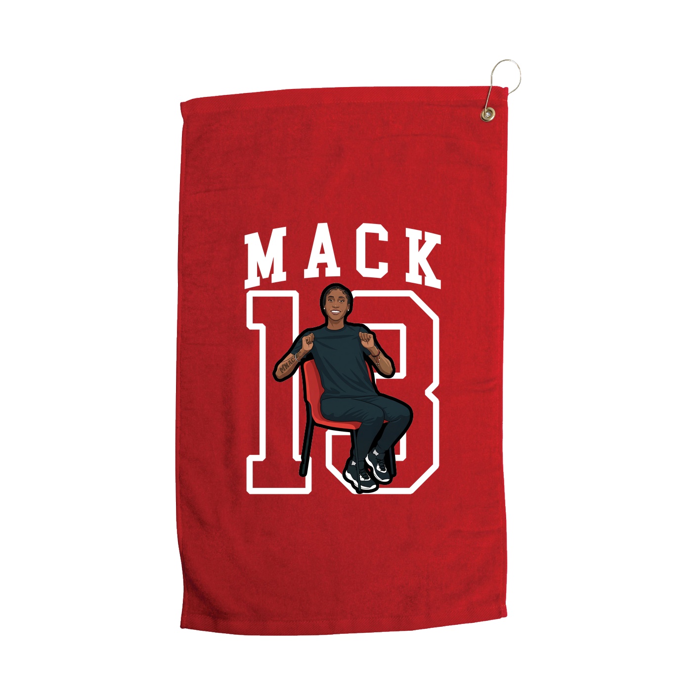 Golf Towel — Shirsey in Red
