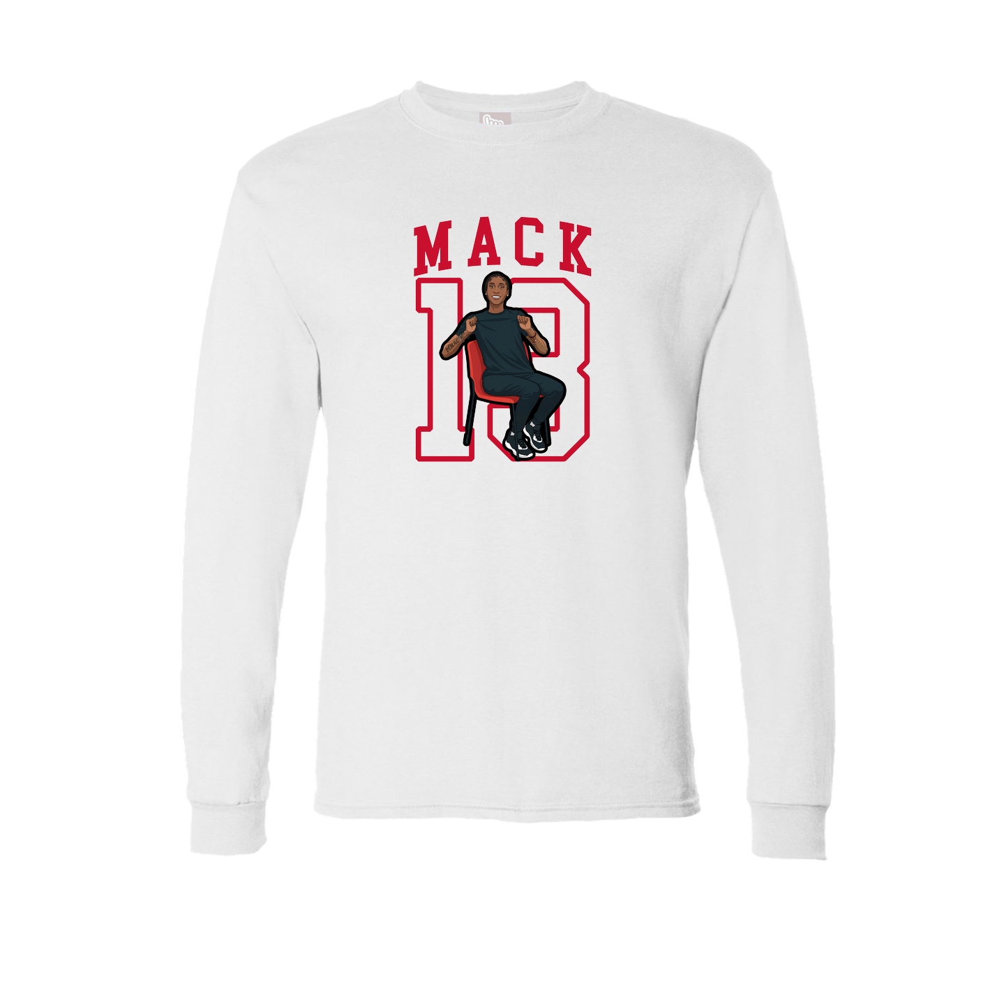 Long Sleeve Tee — Shirsey in White